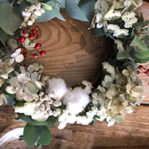 名古屋市名東区の花屋「アトリエ凜花」リース08